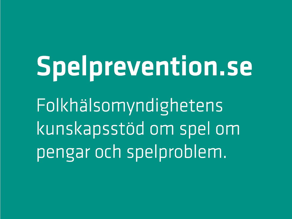 Folkhälsomyndighetens kunskapsstöd om spel och pengar på spelprevention.se