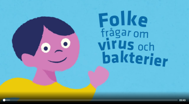 Folke frågar om virus och bakterier