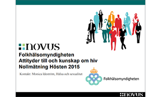 Attityder till och kunskap om hiv